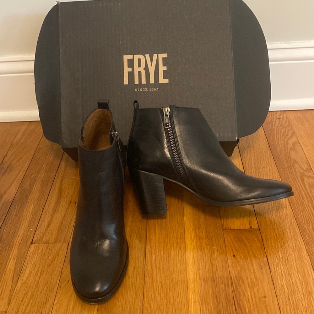 Frye leather booties